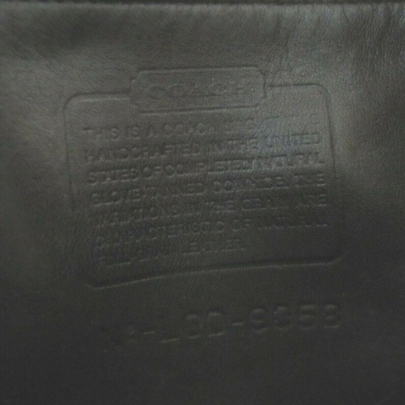 COACH Legacy 9058 Brown Leather Shoulder Bag Purse - Picture 3 of 8